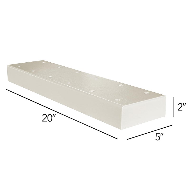 Mail Boss 7146 Box Spreader Bar for Two-Mailbox Applications, 2, Cream White - Image 3